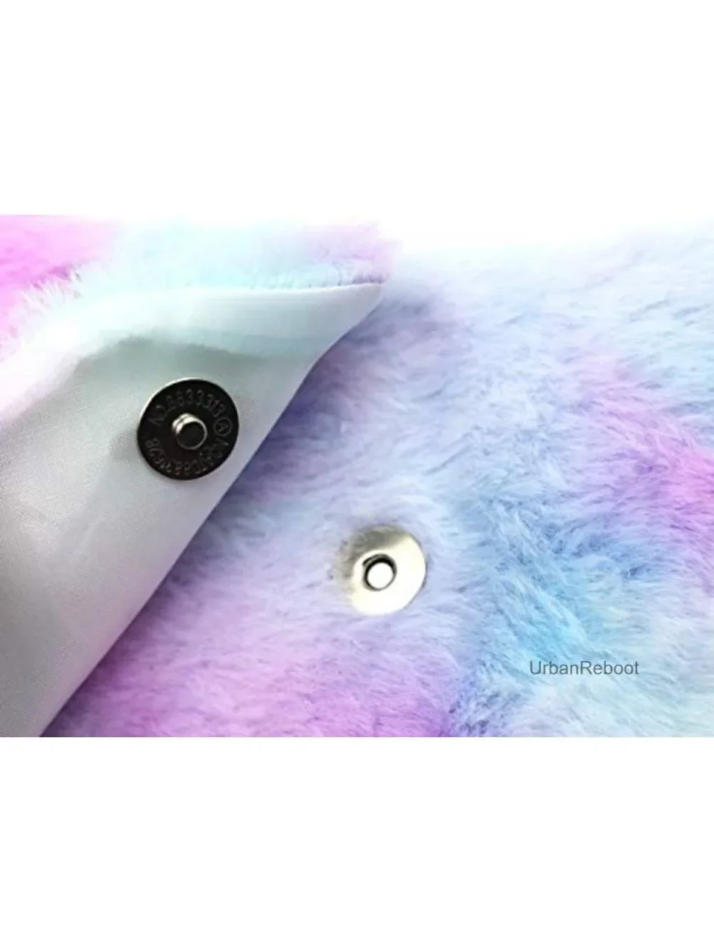 Girls Plush Unicorn Crossbody Mini Purse Wallet with Adjustable Strap